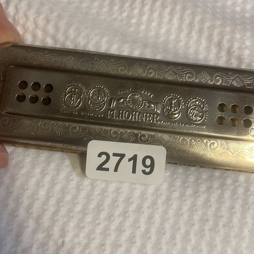 Echo Bell Metal Reeds Harmonica - Picture 9 of 9